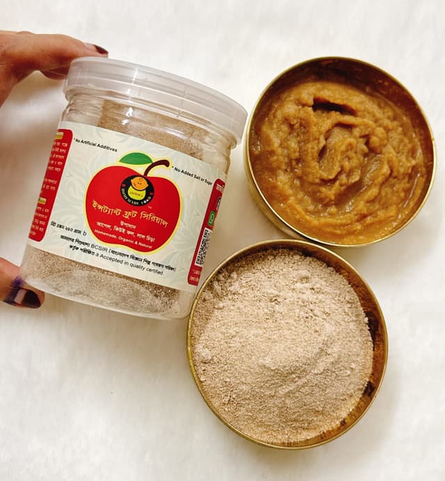 Instant fruit cereal